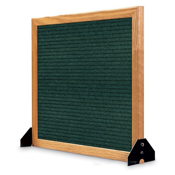 United Visual Products Indoor Enclosed Combo Board, 48"x36", Bronze Frame/White Porc & Cloud UVCB4836BZ-WHTPORC-CLOUD - main